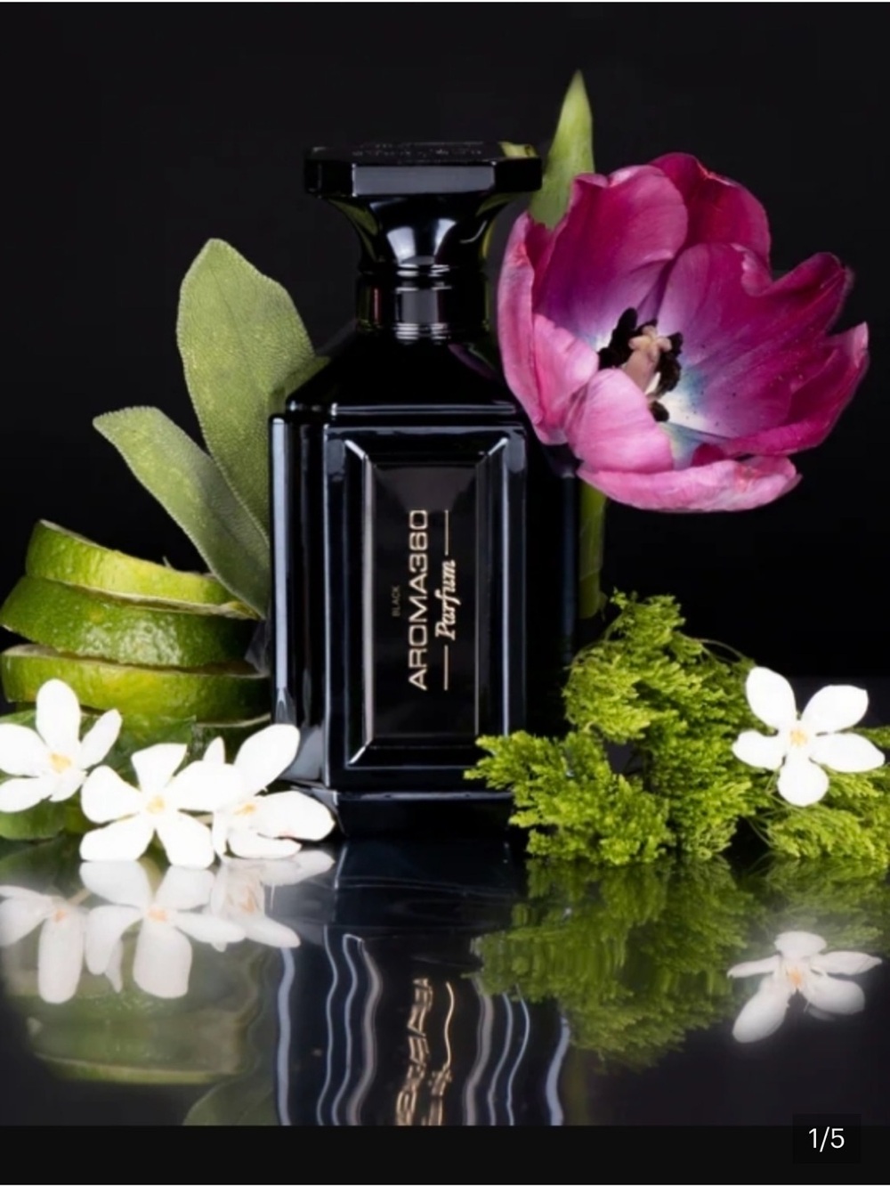 🎀Aroma360 Black Perfume unisex amazing smell